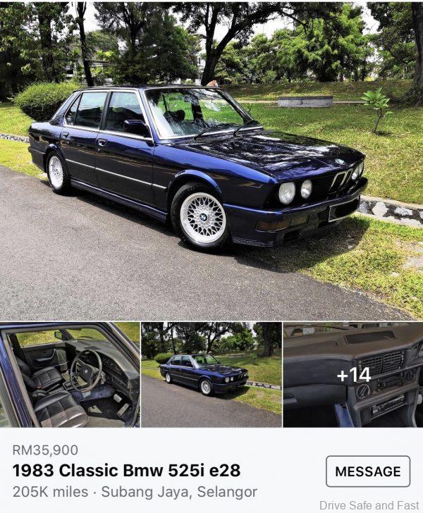 BMW E28 _classifieds