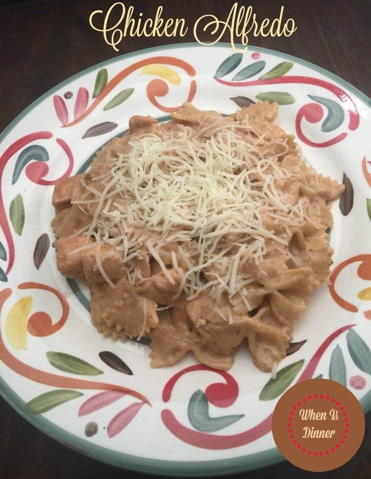 chicken alfredo