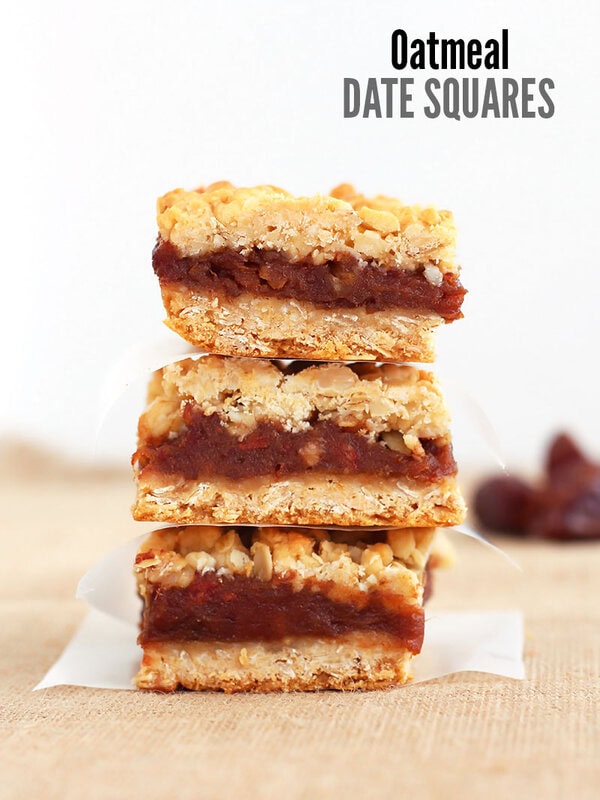 Oatmeal Date Bars