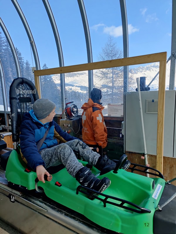 Rodelbahn Pradaschier Churwalden