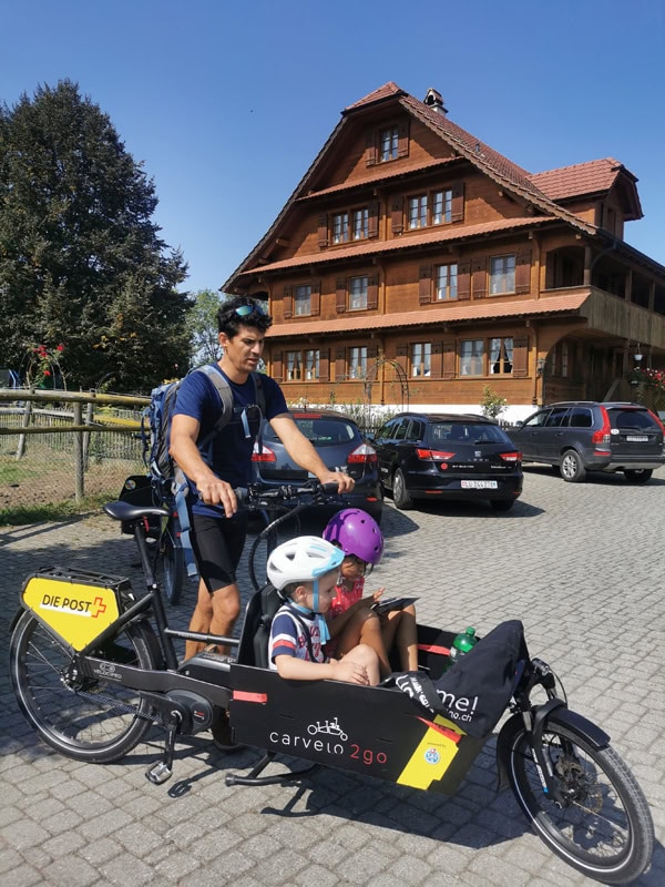 Familien-Velotour rund um den Sempachersee