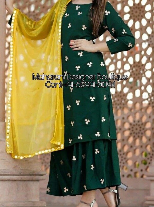 Palazzo Suit With Shrug | Maharani