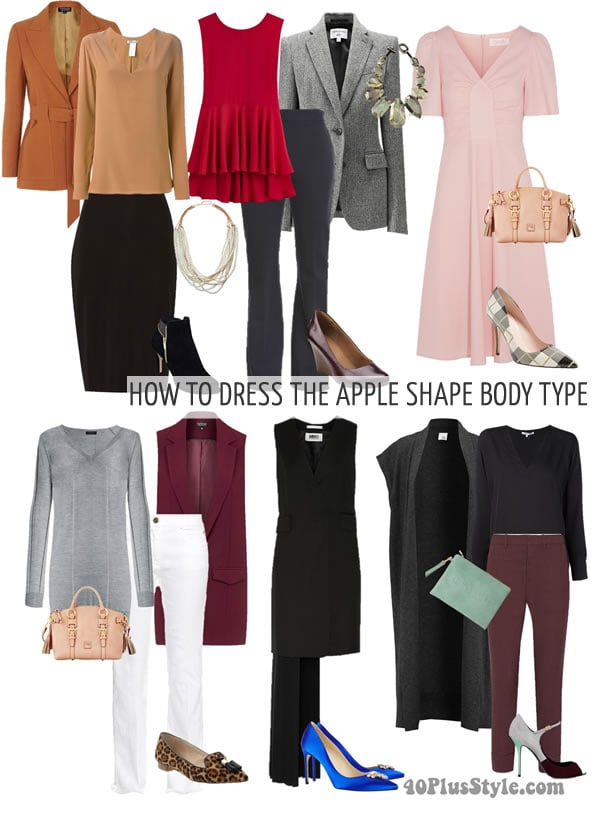 fall outfits for apple shape