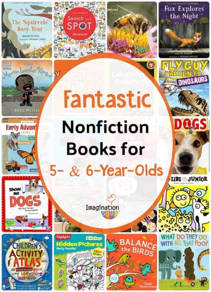 nonfiction books for 5 and 6 year olds
