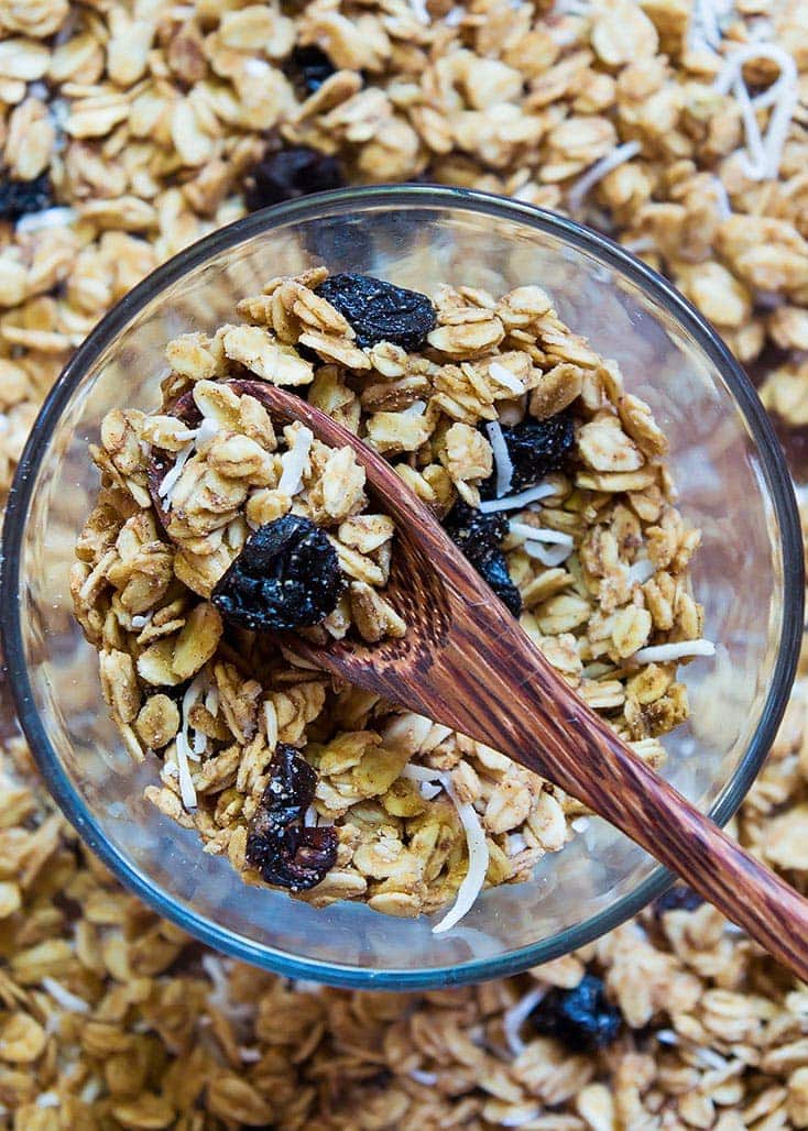 Peanut Butter Granola » LeelaLicious