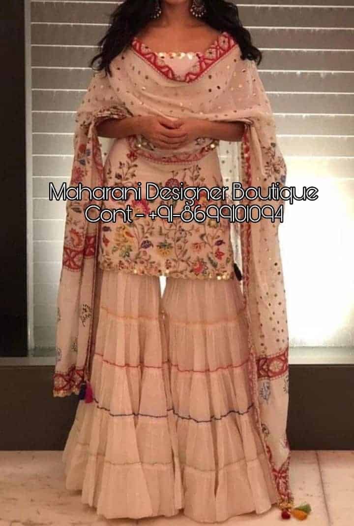 Latest designer sharara suit clearance