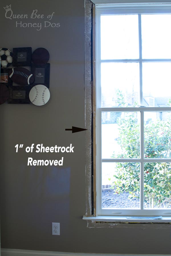 uninsulated window