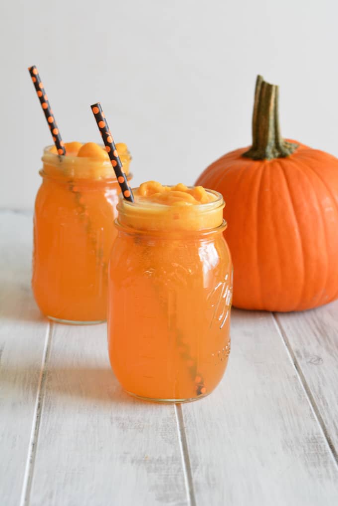 Halloween party drinks are often filled with artificial colors and flavors. This Hocus Pocus Punch is free of artificial colors and dyes.