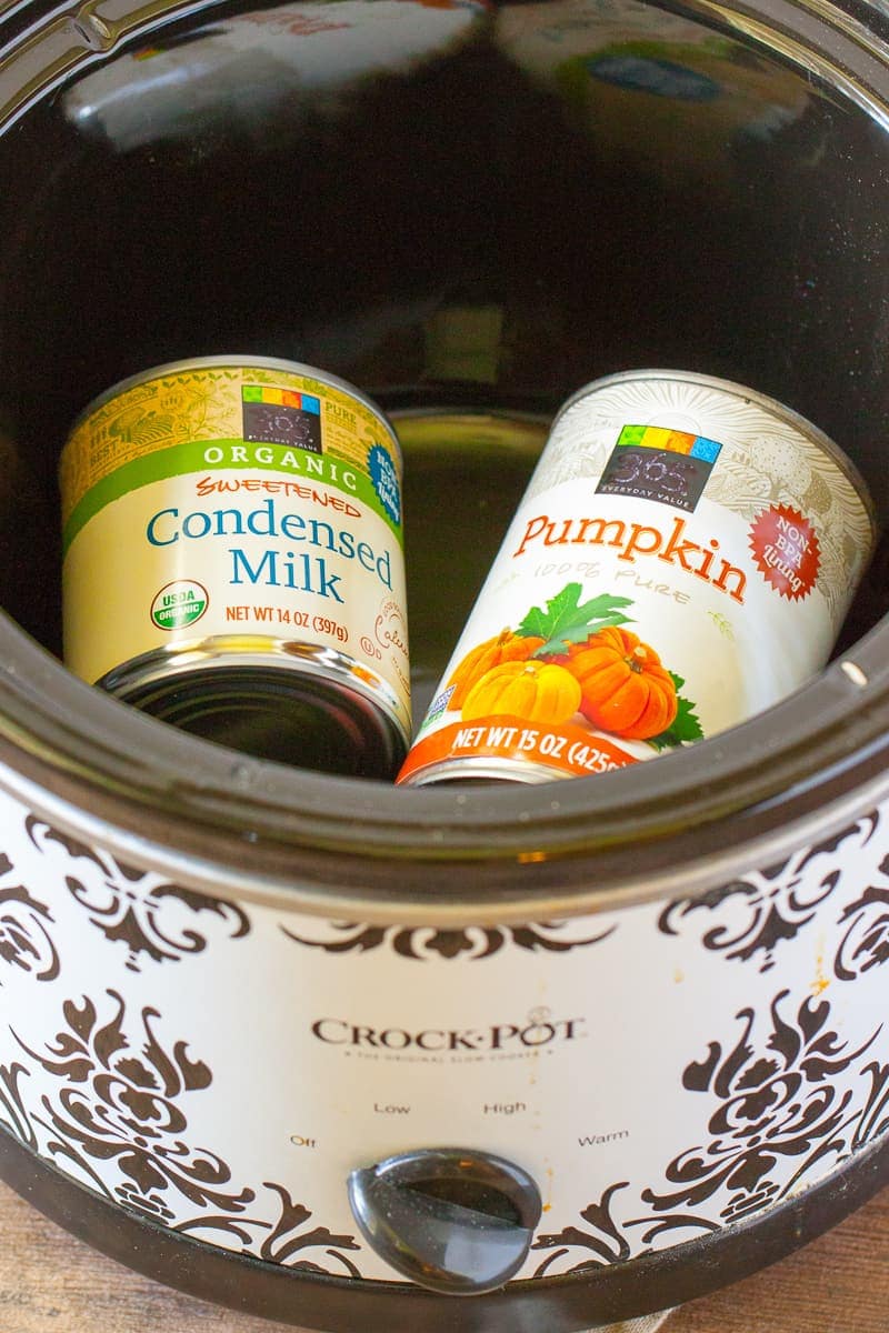 slow cooker drinkable pumpkin pie