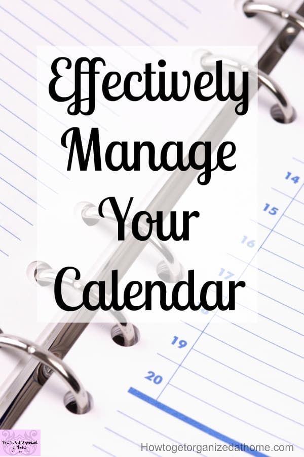 How To Effectively Manage Your Calendar Are you looking for cute planner ideas that work? Time management is a key factor in managing your calendar and to-do lists.
