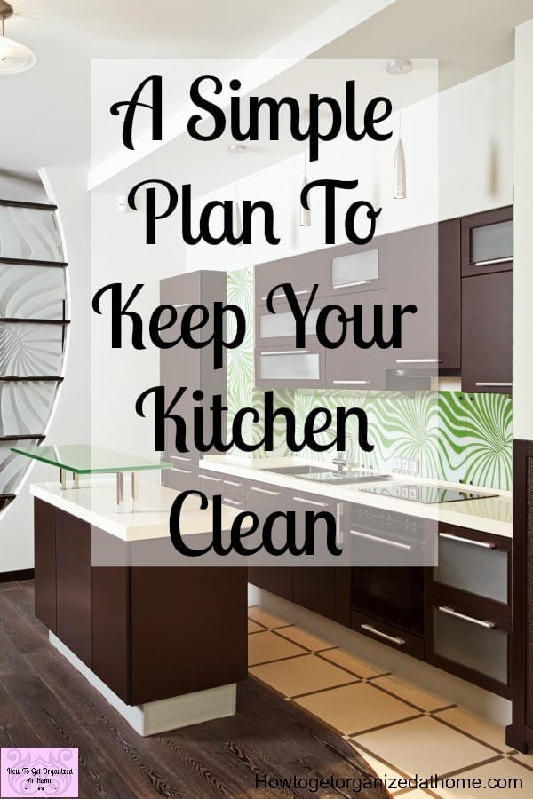 If you are looking for some simple tips to help you keep your kitchen clean then these tips will help! It is really simple, you need to plan how to clean your kitchen and when!