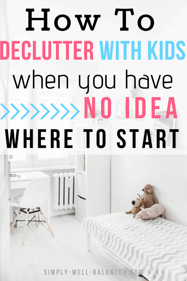 Looking for the best tips to declutter with kids? In this post 10 moms share their best organizing ideas to clear the clutter from your home once and for all. Get your life back with simple storage solutions for toys that will save you from cleaning all day long. Minimalist motivation from real moms. #declutter #organized #minimalist #momhacks #cleanhouse