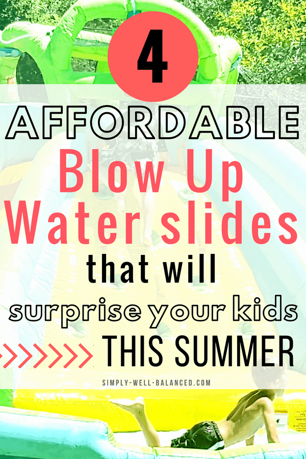 Blow Up Water Slides for Kids