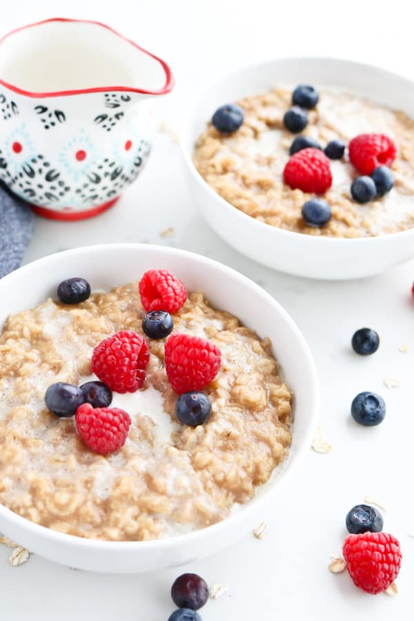 Instant Pot Cinnamon Oatmeal Steel Cut Oats Option Tidbits Marci