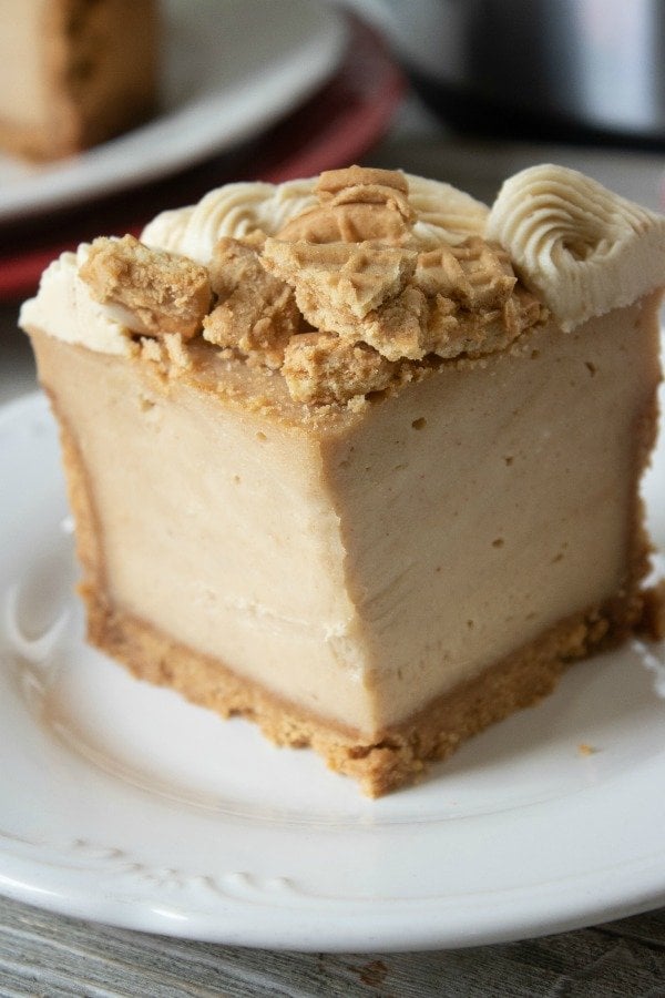 Instant Pot Nutter Butter Peanut Butter Cheesecake