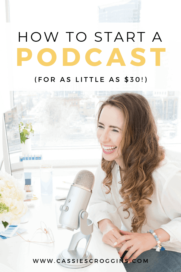 how to start a podcast cheap