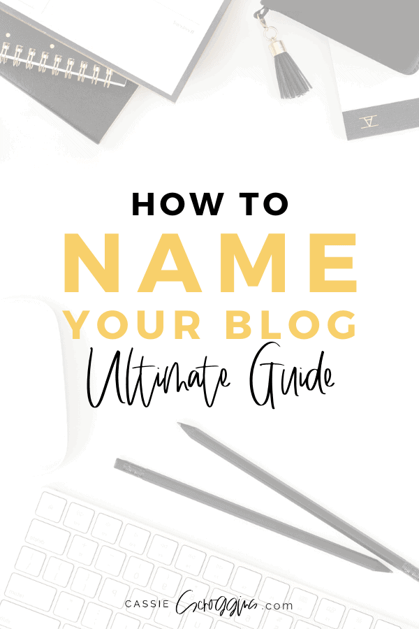 how to name your blog