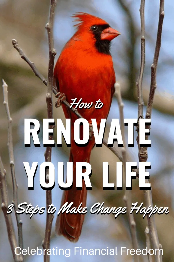 How to Renovate Your Life- 3 Steps to Make Change Happen