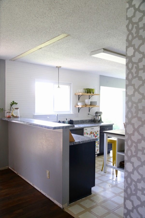 DIY Open Shelving: A Quick Tutorial // Love & Renovations