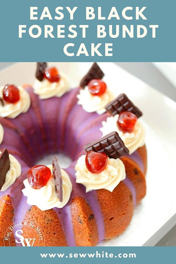 easy black forest bundt cake pin