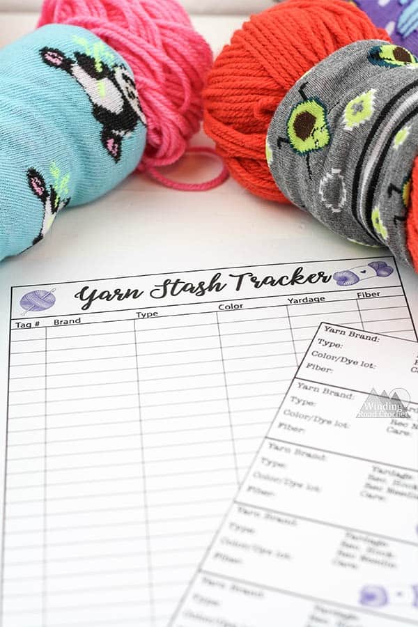 tangle free yarn storage