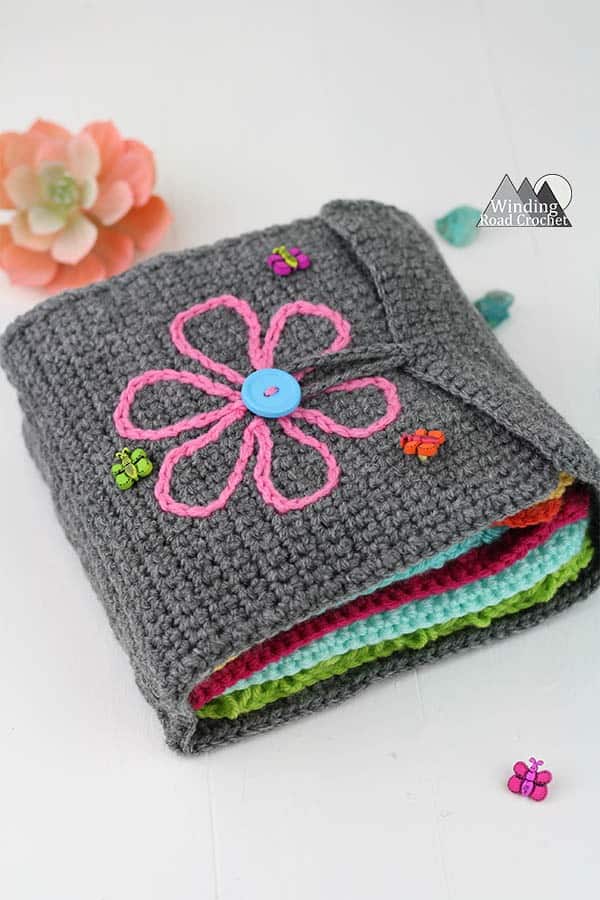 Crochet Sensory Book Free Pattern Winding Road Crochet