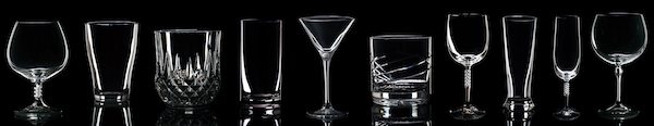 bar glassware