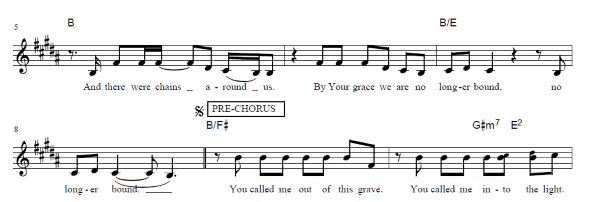lead sheet example