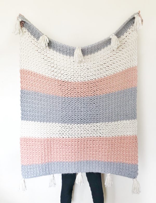 Couverture de point de maille Moderne au crochet