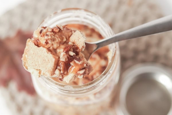 pumpkin spice overnight oats recipe
