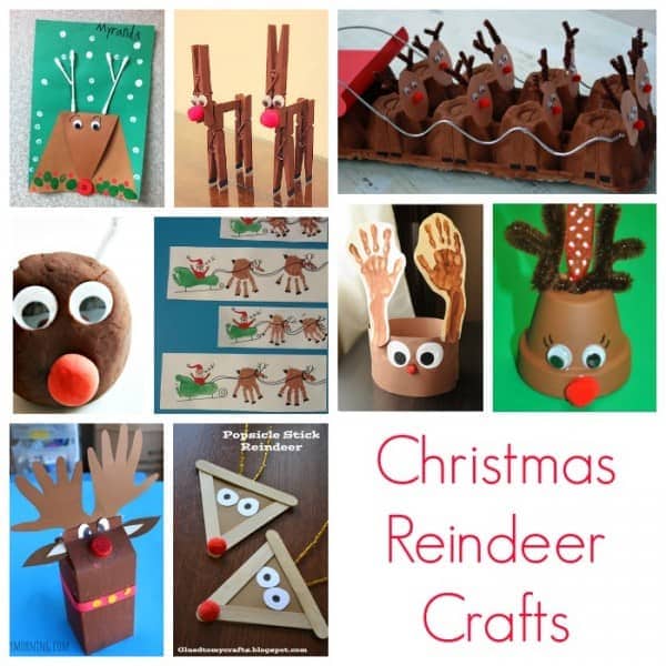 Christmas Reindeer Crafts for Kids