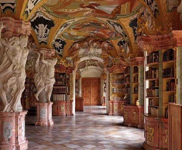 6 Free Overlooked Destinations - FlightGurus.com Klosterbibliothek Metten Germany