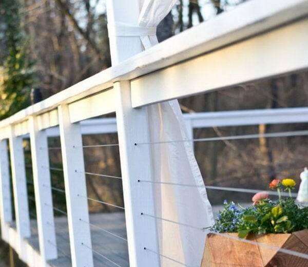 cable deck railing ideas unique deck railing ideas