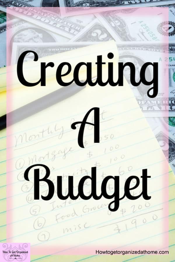 Creating A Budget For The New Year Determine the monthly budget for our home