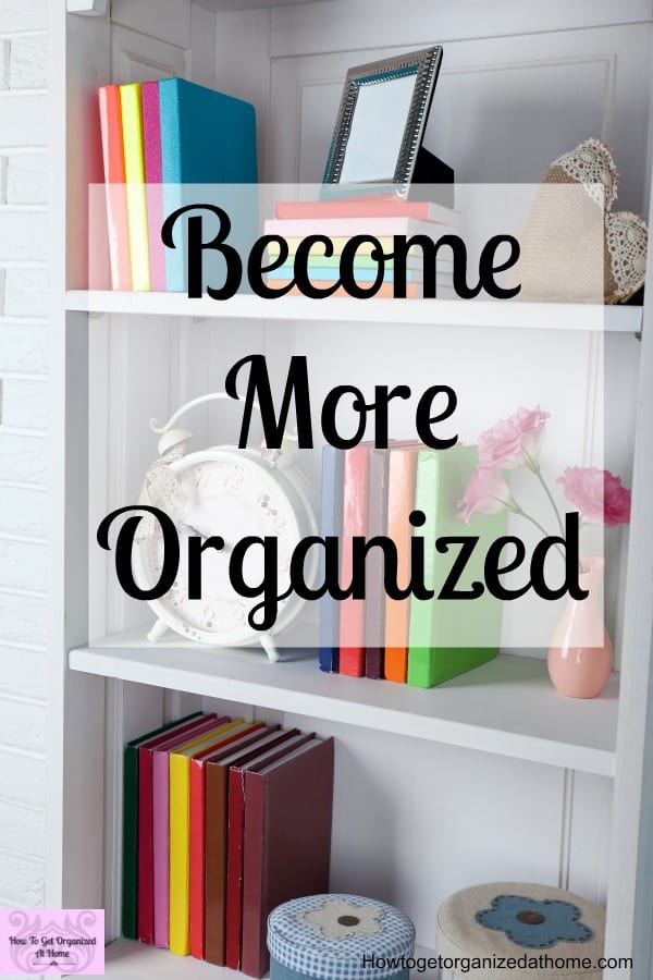 12 Fantastic Secrets Of Organized People Bookcase with books and objects organized on shelves