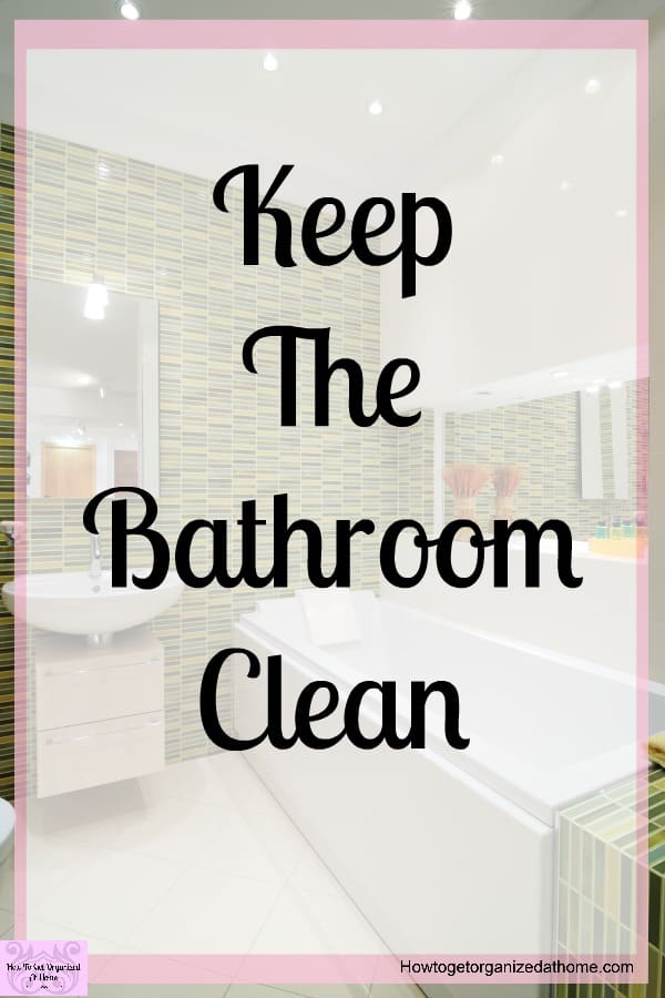 Do you want to know how to sanitize a bathroom, or do you want to deep clean your bathroom? These 15 tips will inspire you to clean your bathroom!