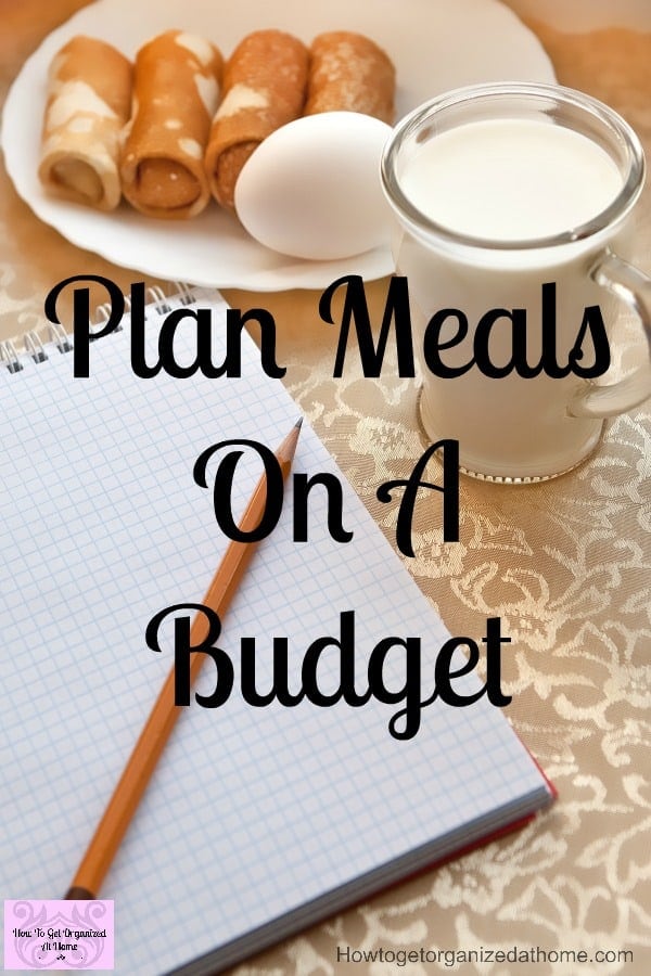 How To Plan Your Meals And Save Money Meal plans and saving money on your budget go together! If you work the meal plan the savings will come! These tips will get you ready to go in no time at all! Menu planning takes the stress out of your evening meal!