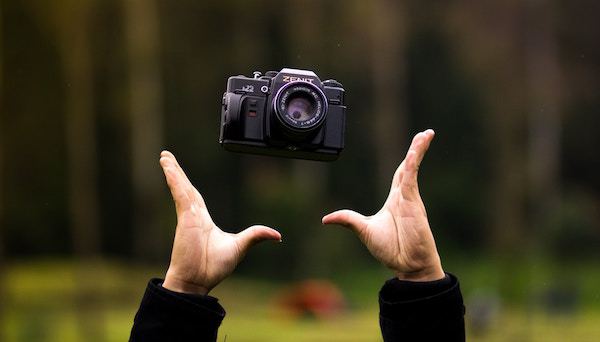 low hanging camera