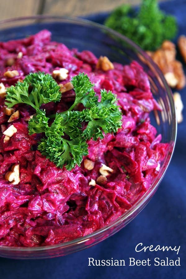 Russian Beet Salad Recipe Leelalicious