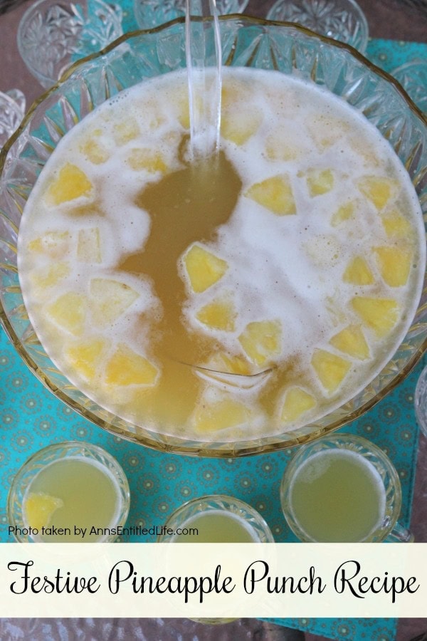 Festive Pineapple Punch