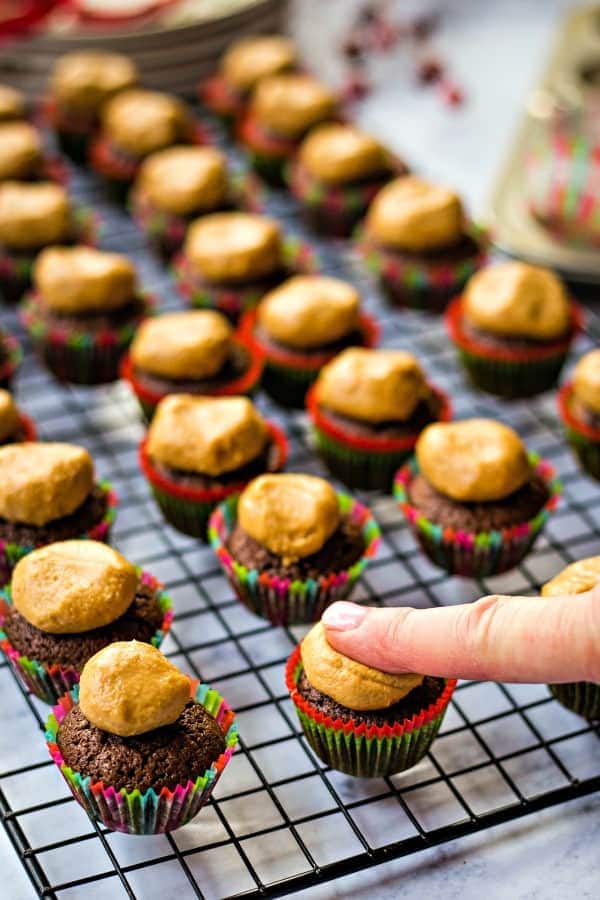 Buckeye Brownie Bites | Life, Love, and Good Food