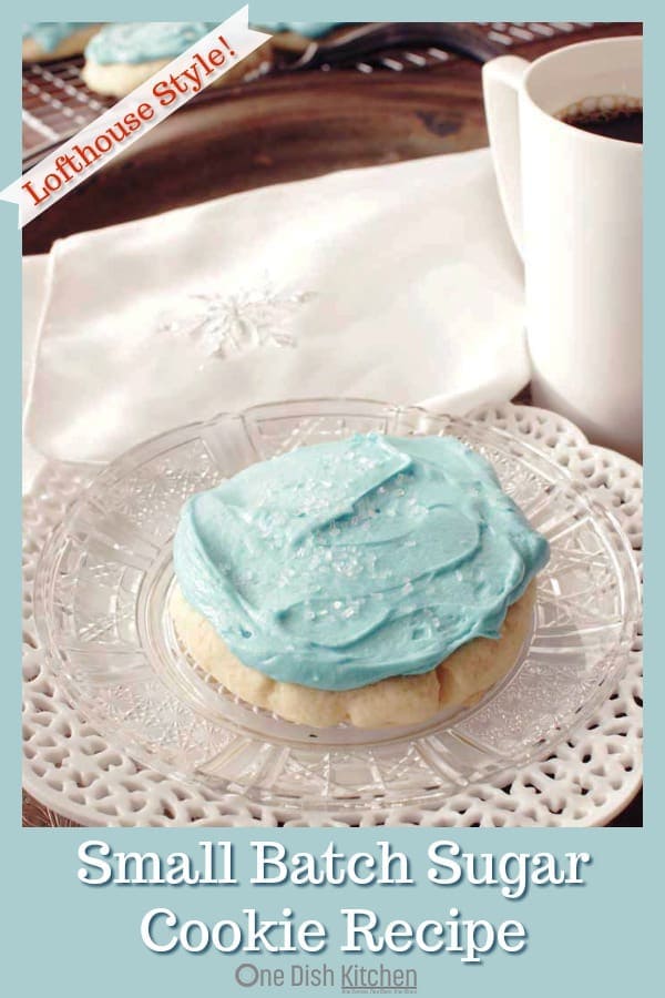 Small Batch Sugar Cookies Recipe Soft And Sweet One Dish Kitchen