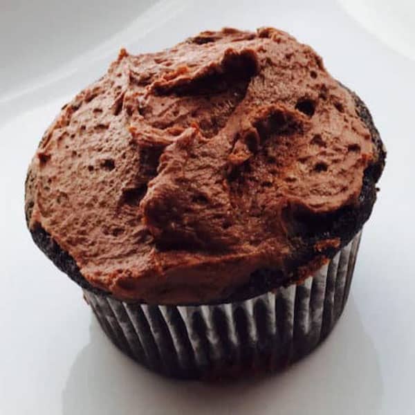 Chocolate Frosting is amazing on chocolate cake.
