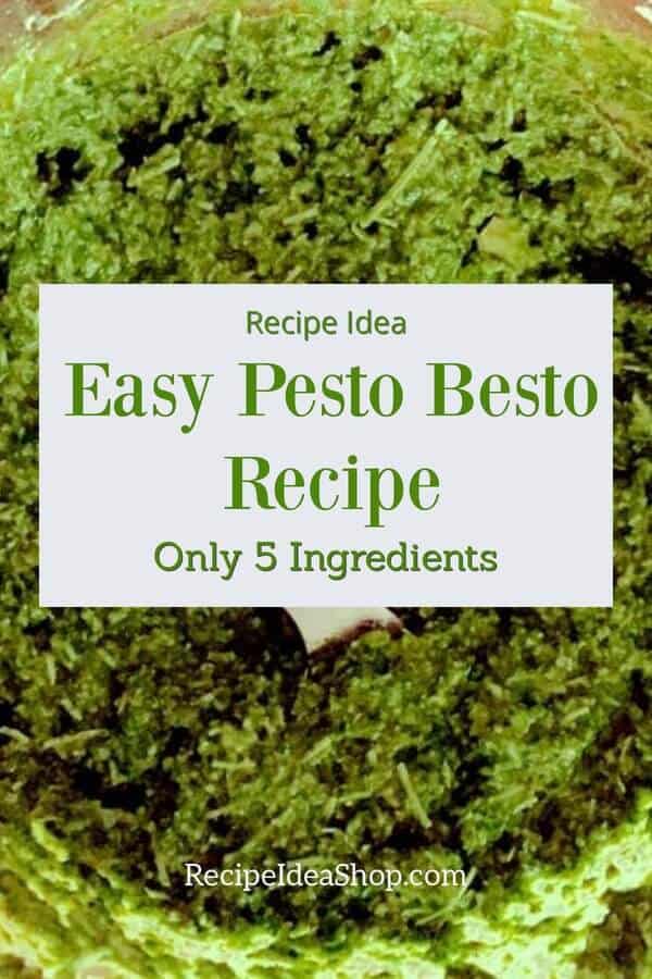 Pesto Besto, homemade goodness. #pestobesto #pestorecipe #homemade-pesto #glutenfree #comfortfood #recipes #recipeideashop
