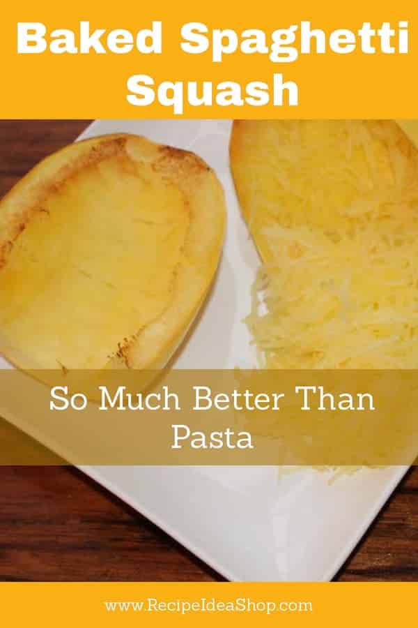 How to Make Spaghetti Squash. 2 ingredients & one of them is water. #howtomakespaghettisquash; #howtomake; #howtocook; #glutenfree; #vegetarianrecipes; #veganrecipes; #recipes; #recipeideashop