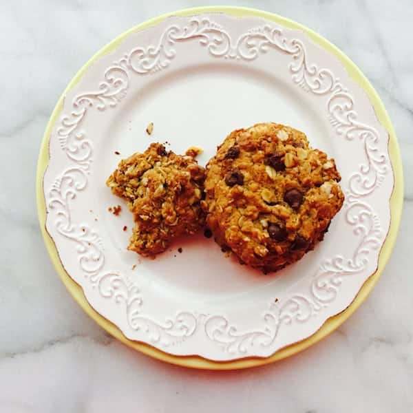 Gluten Free Peanut Butter Chocolate Chip Cookies