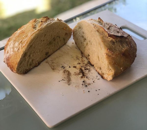 Pão caseiro fácil