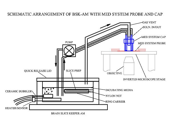 Brain Slice Keeper Bsk Am Heated Automate Scientific