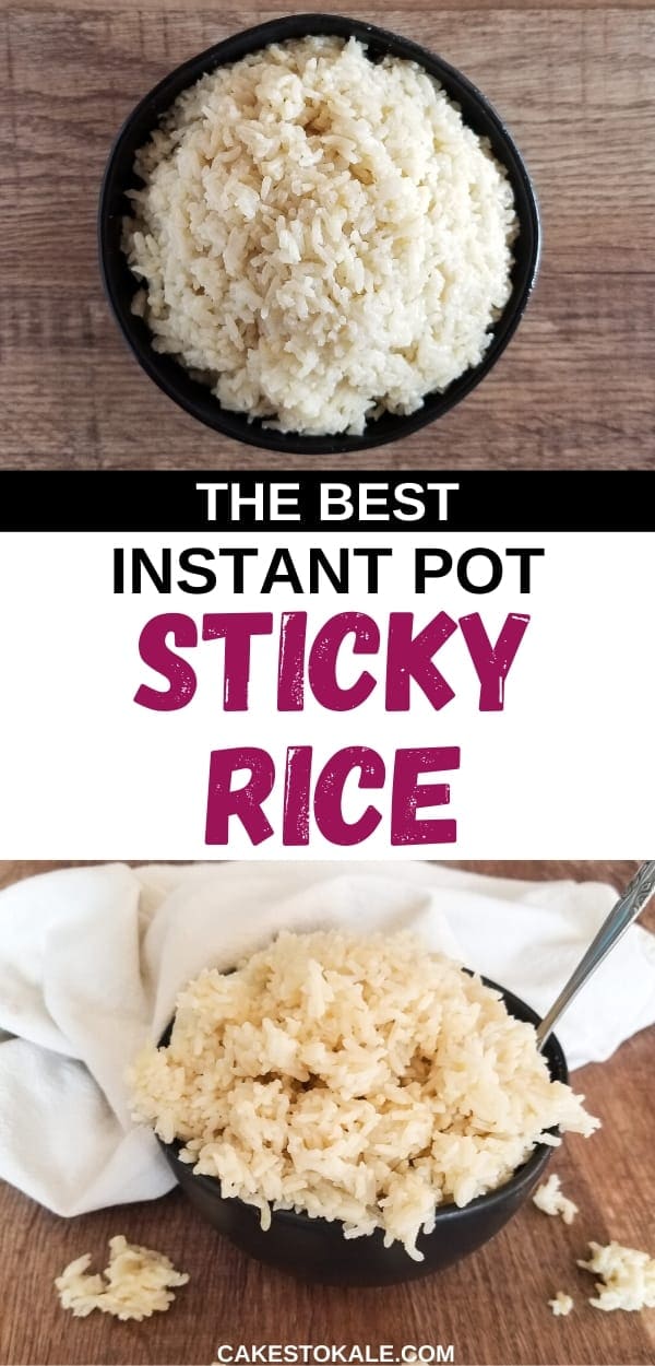 Easy Instant Pot Sticky Rice Cakes To Kale