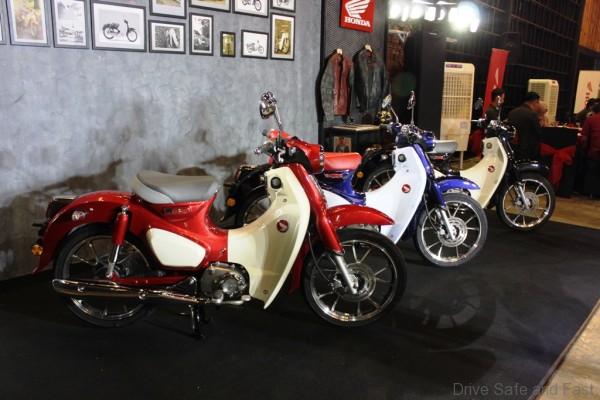 Honda Super Cub C125, CBR1000RR Fireblade SP and CB1100RS ...